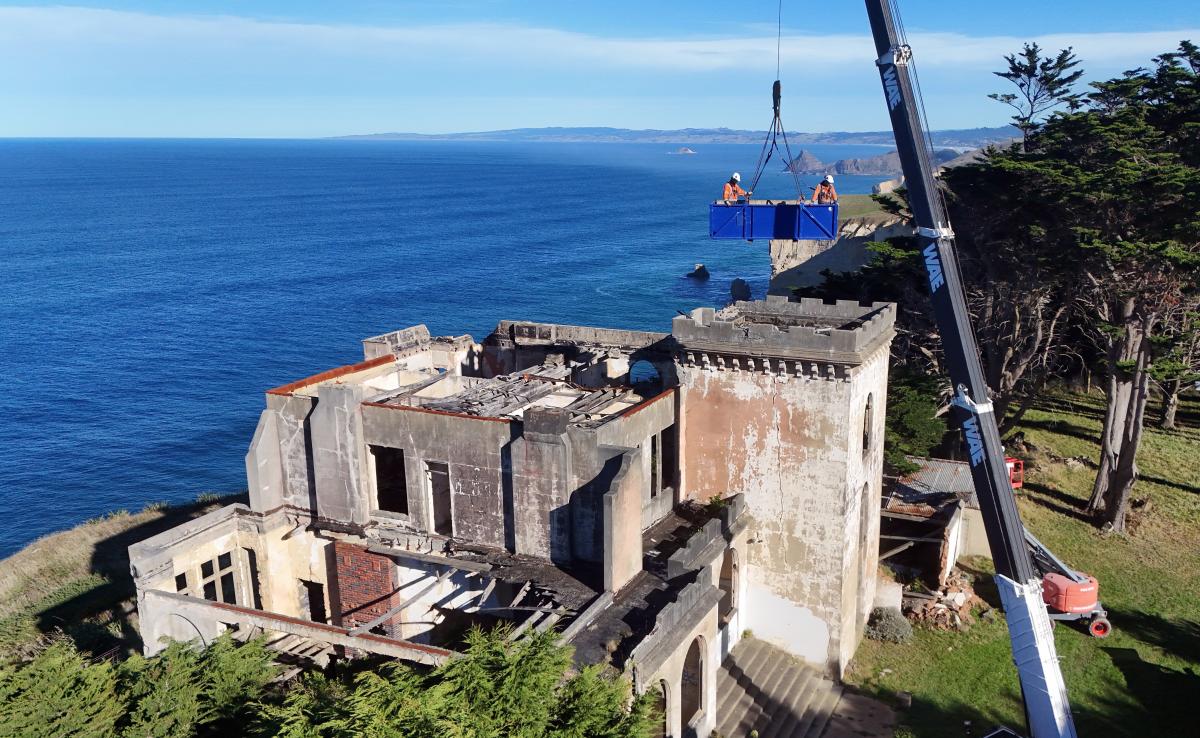 Trust relieved as stabilisation work begins