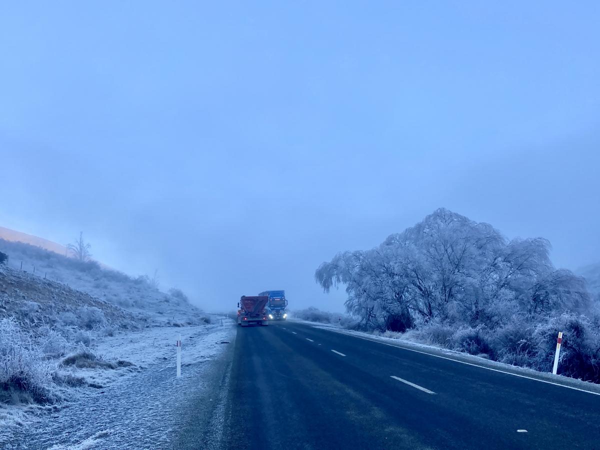 'Avoid driving': Ice closes inland highways