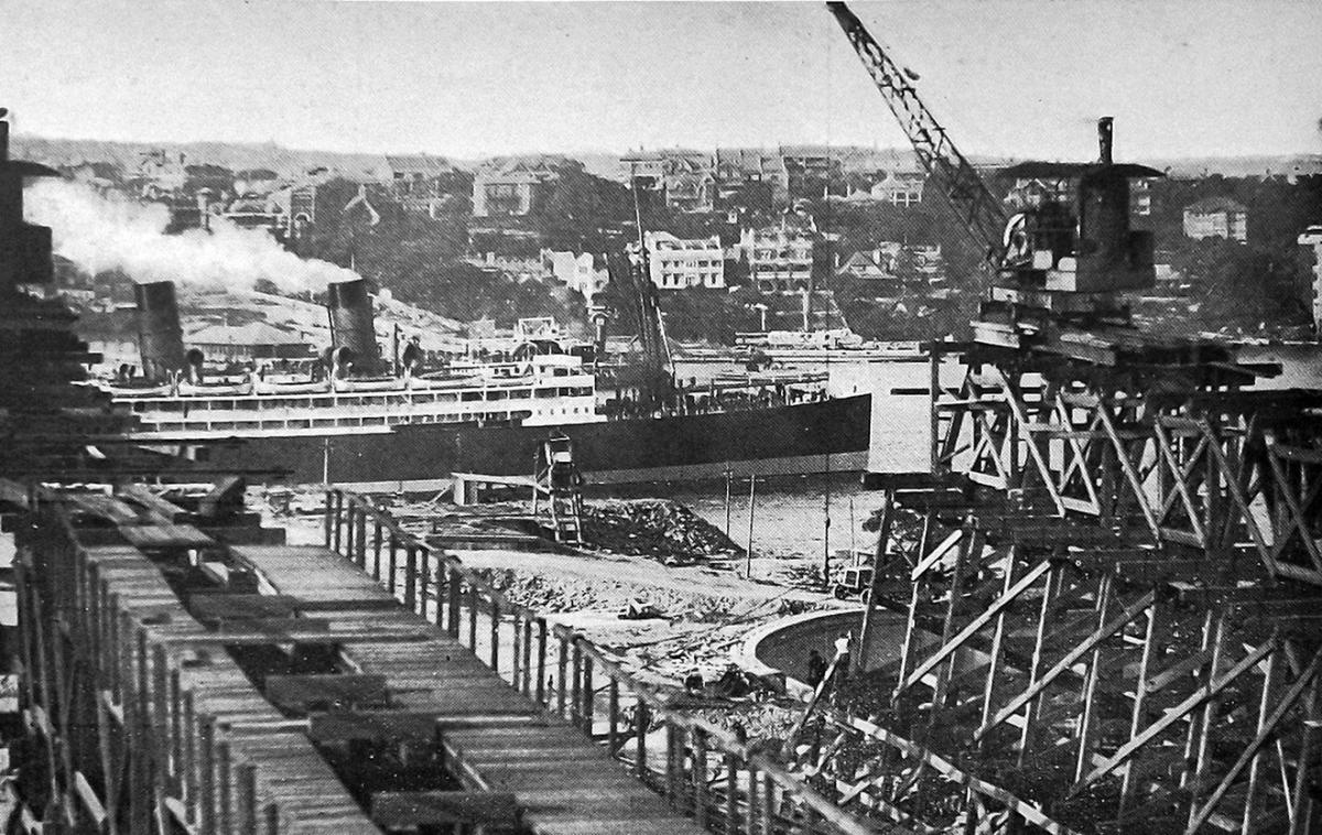 Bridge taking shape