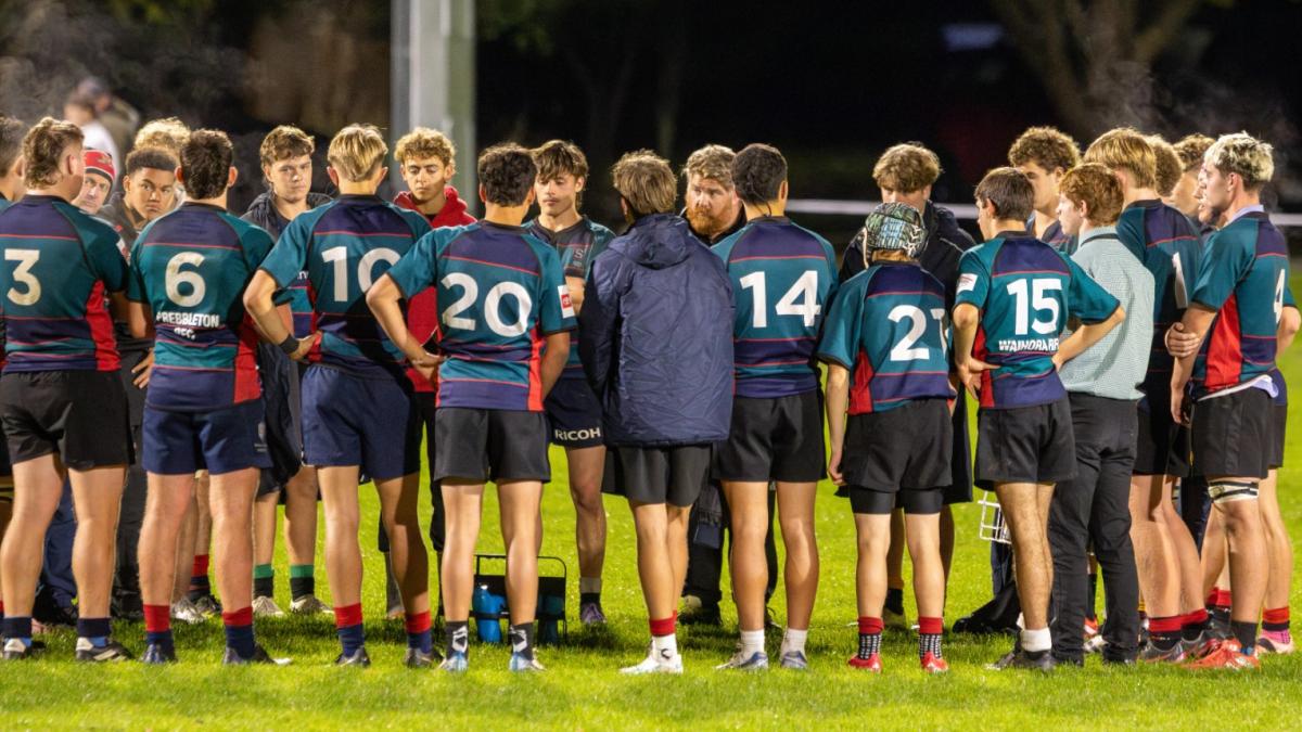 Canterbury coaches embrace new-era first XV rivalry