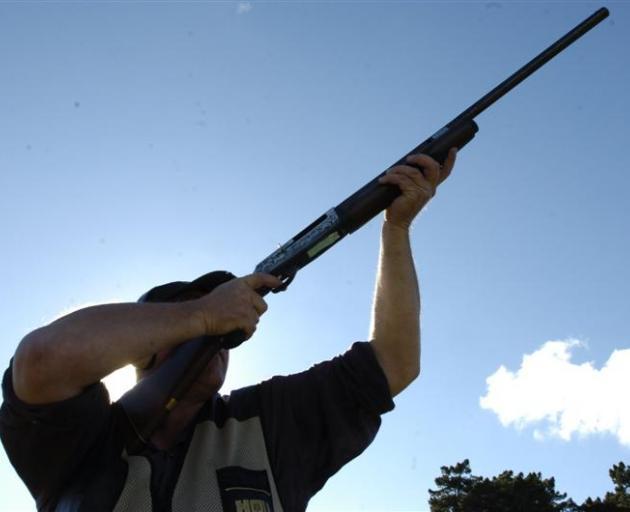Firearms seized during opening