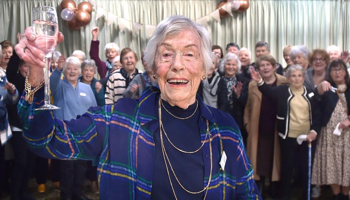 ‘Always being active’ keeps centenarian motoring