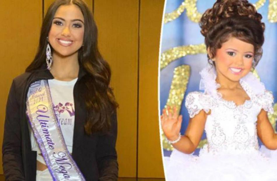 Kailia entered beauty pageants as a teen and a child. Photo: Supplied