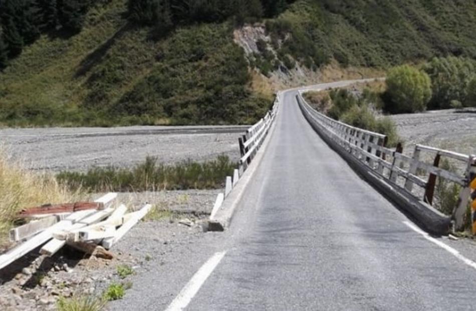 The Conway River bridge on Inland Rd is one of several bridges due for replacement. Photo:...