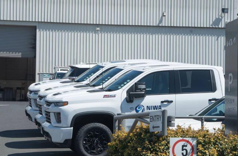 Niwa's new Chevrolet vehicles. Photo: Corey Fleming via NZ Herald