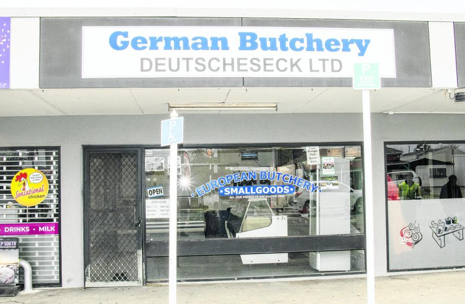 Guido Schromges' Deutsches Eck on Lincoln’s Gerald St. Photo: Geoff Sloan