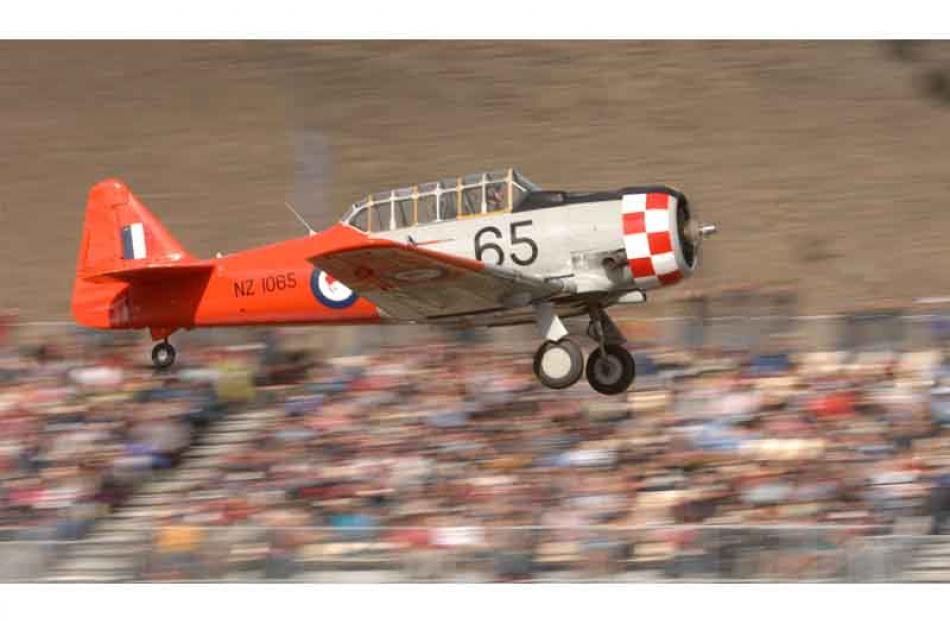 North American Harvard trainer. Photo by Stephen Jaquiery.