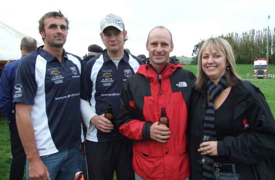 Ashley Kinaston, Nathan Park, Alan McKay and Tara Green.