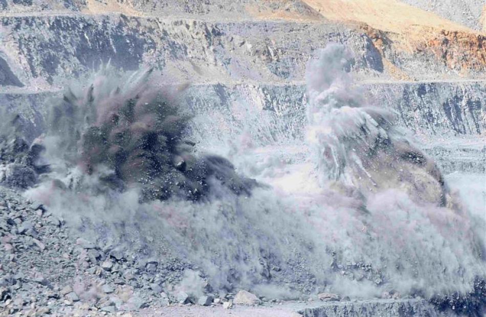 OceanaGold's Macraes Gold mining operation.