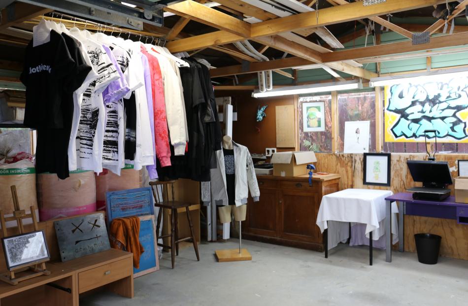 Richie Boyens moved his workroom to his home after finding the direction of his business had changed. Photo: Amy Parsons-King.