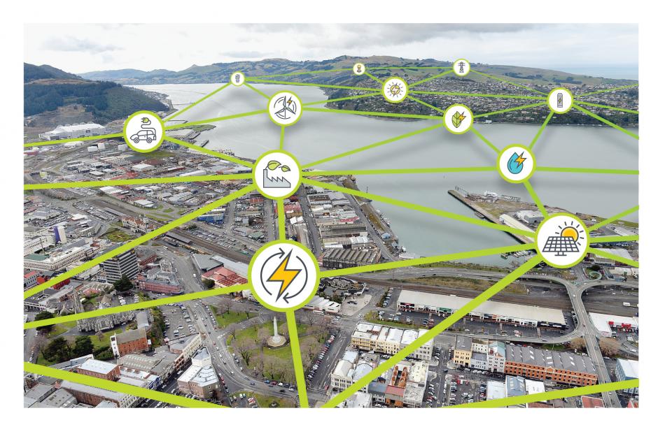 The Government has a target of 90% renewable electricity generation by 2025. Locally, Dunedin has an energy plan that aims to "boost the city’s energy security and ability to adapt to change". Graphic: ODT