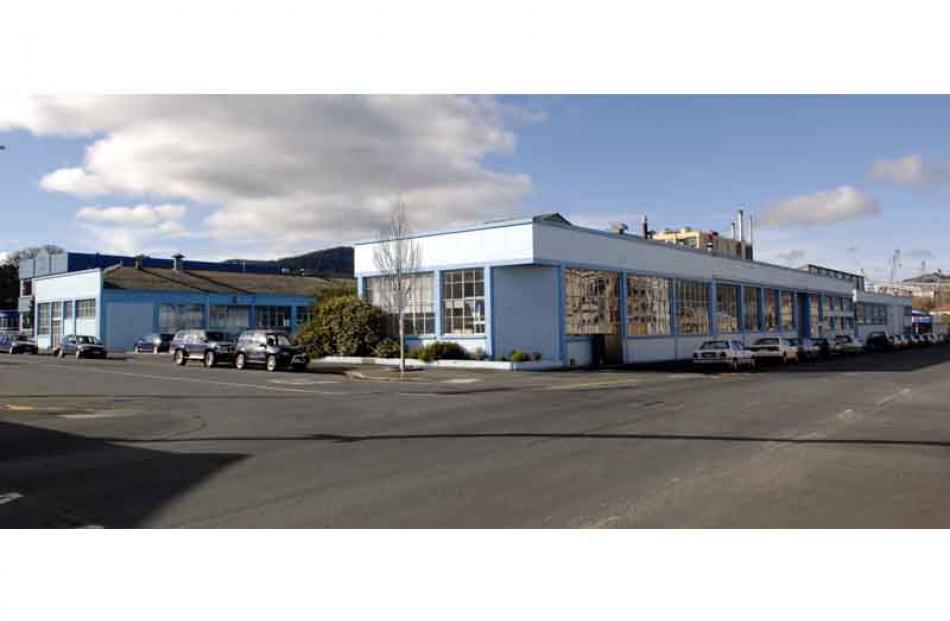 Room for expansion: industrial buildings in Albany St previously used by Wickliffe Press.