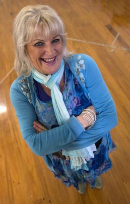 Lynda Milligan plays the ‘‘earth mother’’ in Menopause the Musical. Photos supplied.