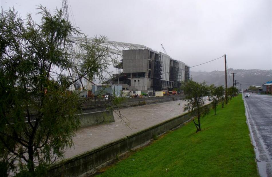 The Leith at the stadium site. Photo by Webfeatpix