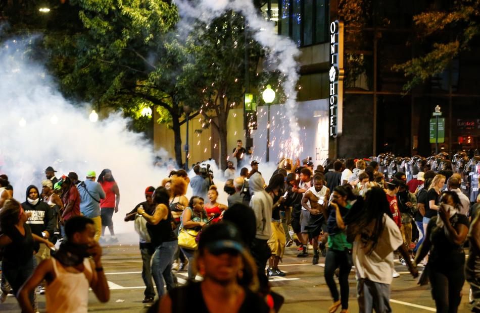 Chaos in Charlotte: 11 Images of Protesters Clashing With Police