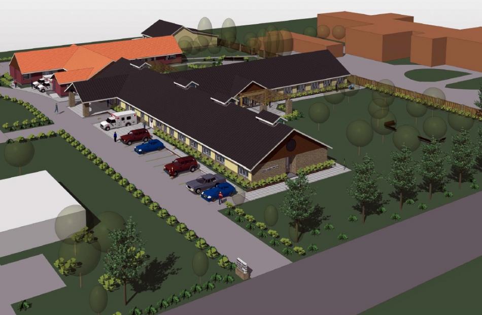 Concept drawings for the $5million Maniototo health facility development in Ranfurly which will...