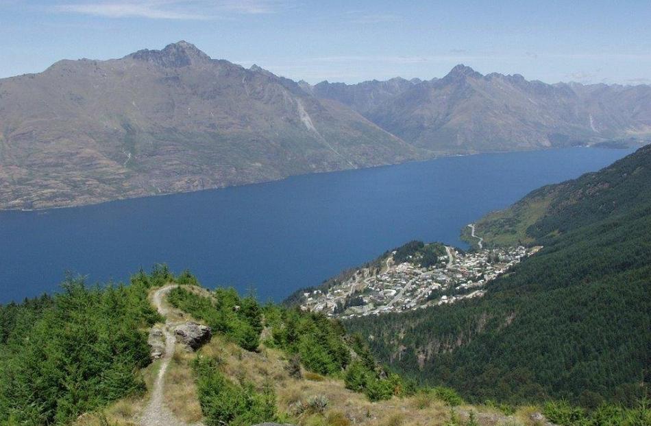 The Ben Lomond basin near Queenstown. Photo: ODT 