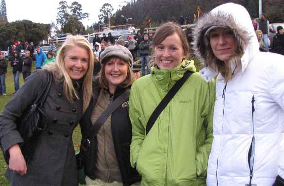 Hannah Mason, Helen Bauld, Angela Verry and Sara Bole, all of Arrowtown.