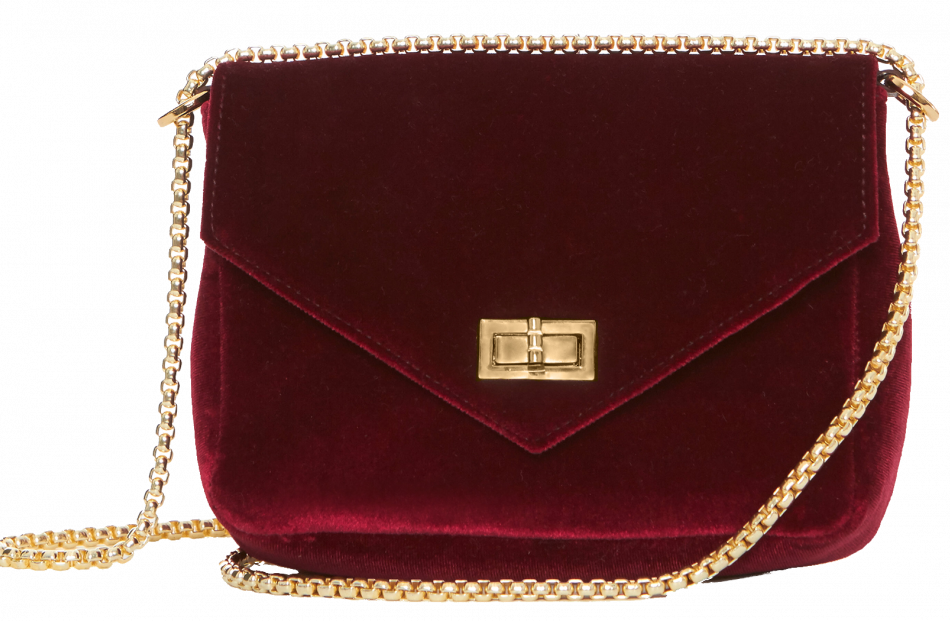 Anine Bing Havana velvet shoulder bag $599 