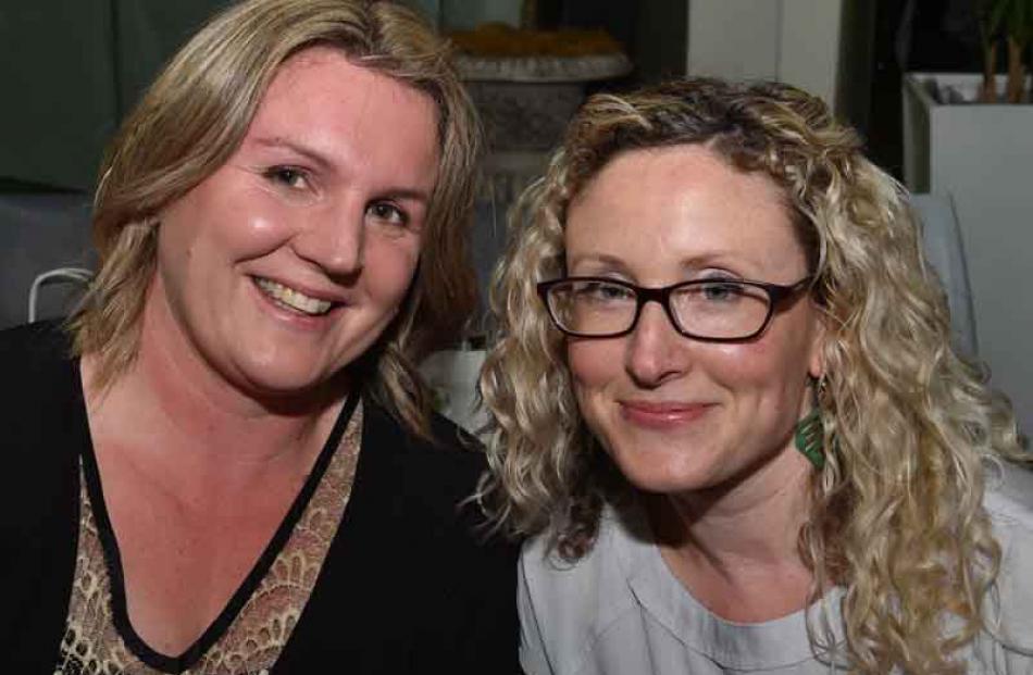 Lauren Jarvie and Colette Mahoney, both of Dunedin.