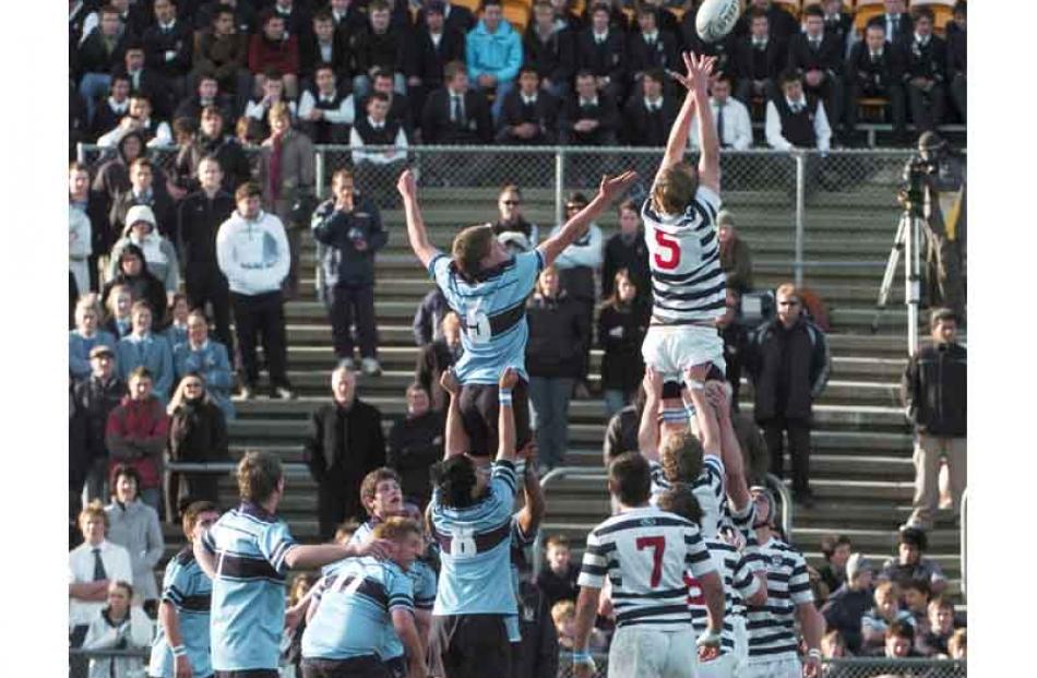 OBHS v KHS annual rugby match.