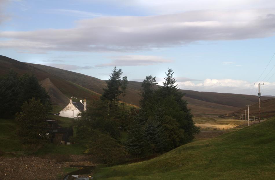 Wanlockhead village is a pin-prick in the Scottish Highlands. 