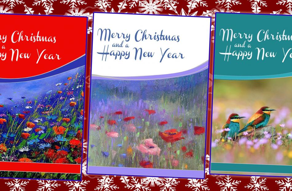 Seasonally themed seed packets contain wildflower mixes and instructions for growing. The set of...