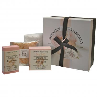 Made in New Zealand, Scullys newest range, Modern Apothecary, includes sweetly scented Blush...