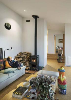 The living area.