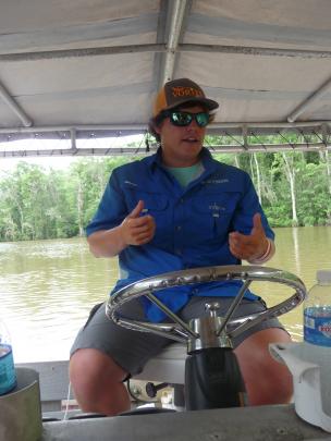 Swamp guide Captain Ty.