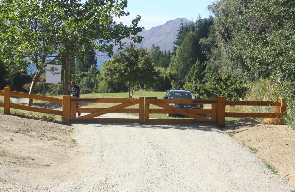 Anyone who trying to enter the Olive Grove wedding venue in Wanaka has to first get past the...