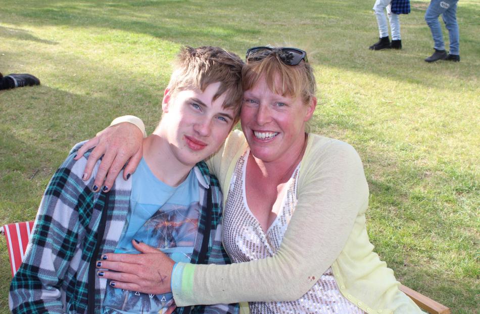 Will (14) and Corrie Beaumont, both of Dunedin.