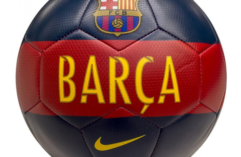 Nexus FC Barcelona Football Red/Blue Soccer Ball 
