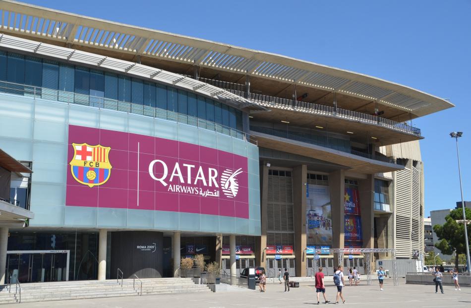 Camp Nou stadium, home to Barcelona FC, affectionately called Barca by members.

