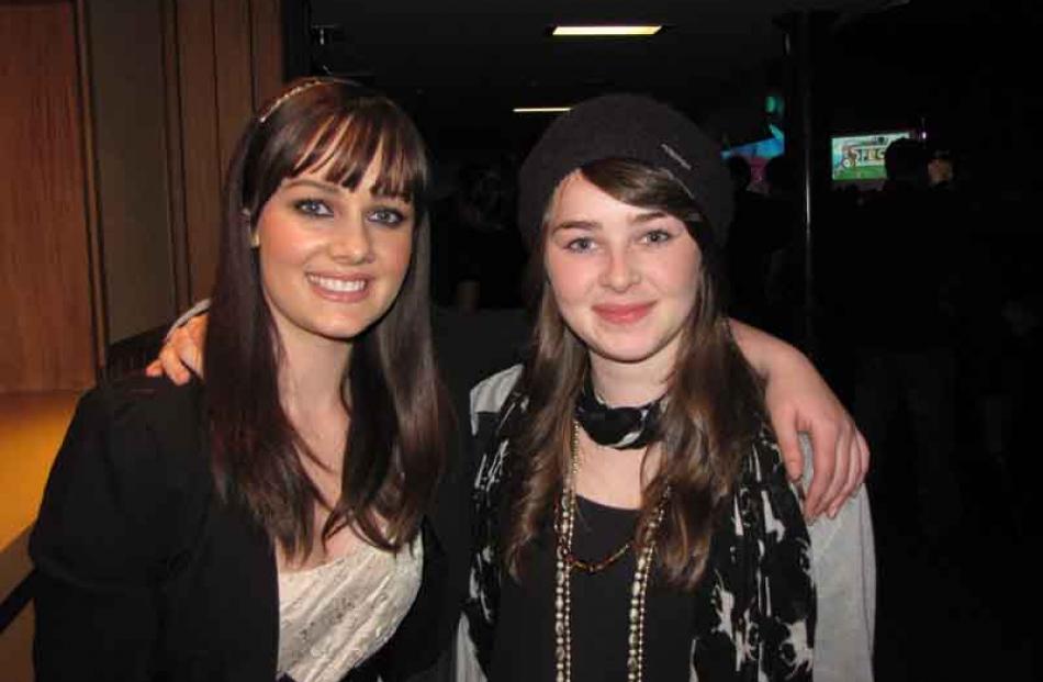 Emily Burns (left) and Sarah Foley, of Queenstown.
