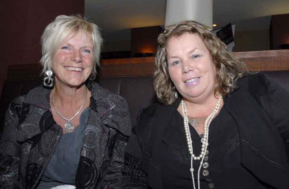 From left, Linda Herdman, of South Hillend and Wendy Clark, of Hedden Bush.