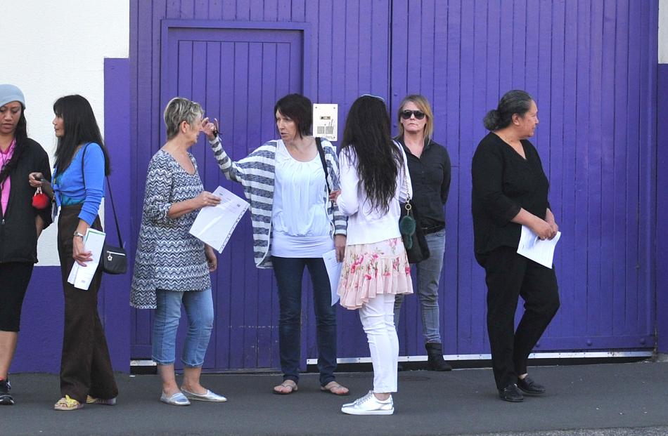 Cadbury staff leave a meeting yesterday at which Mondelez International Australia and New Zealand...