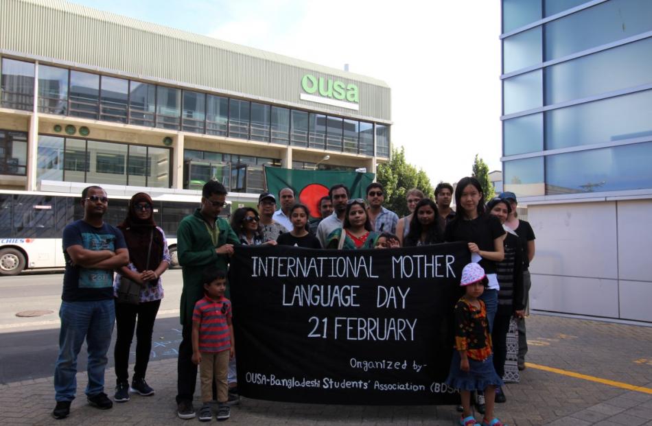 Ending point of Rally, in front of OUSA clubs and society building.