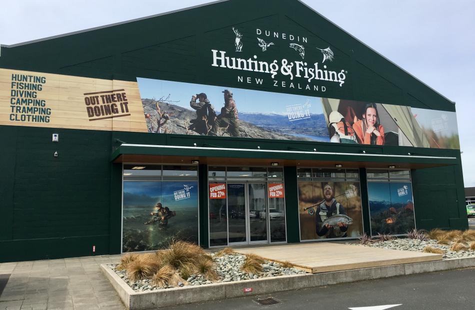 Hunting Fishing New Zealand Dunedin Grand Opening Otago Daily Times Online News