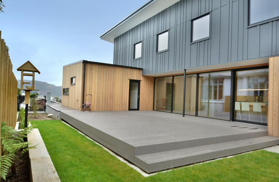 The exterior cladding is a combination of fibrous cement panels and western red cedar. Other...