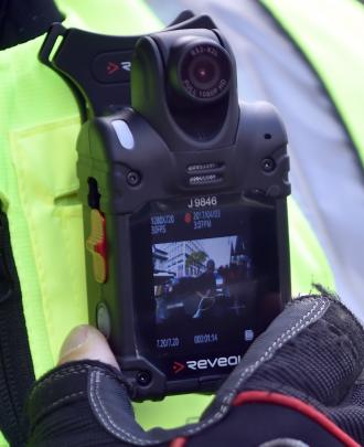 The body cameras that parking enforcement officers are now required to wear.