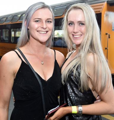 Hope Moore (25) and Kayla Redshaw (22), both of Balclutha. 