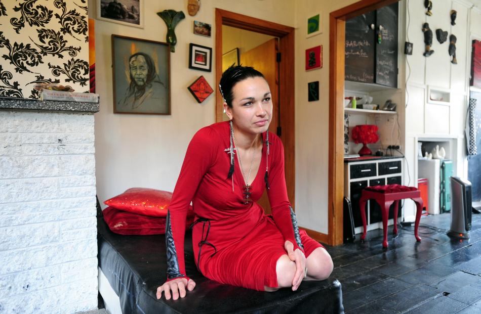Dunedin designer Amber Bridgeman. Photos by Mark Harris.