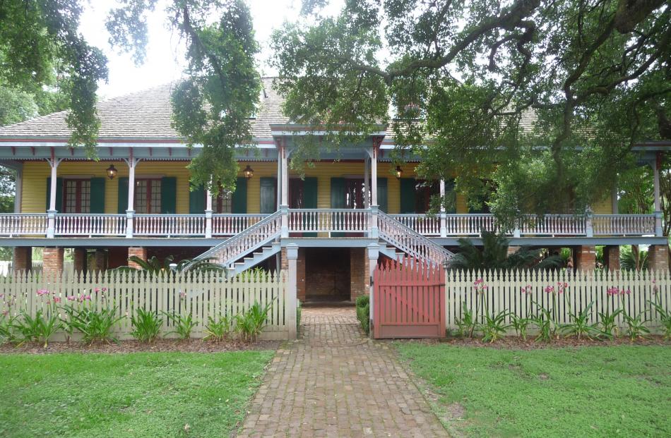 The main house of Laura Plantation stands near New Orleans. Photos: Pam Jones.
