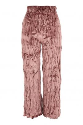 Topshop crushed velvet trousers, $70