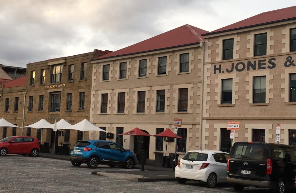 The Henry Jones Art Hotel in Hobart.