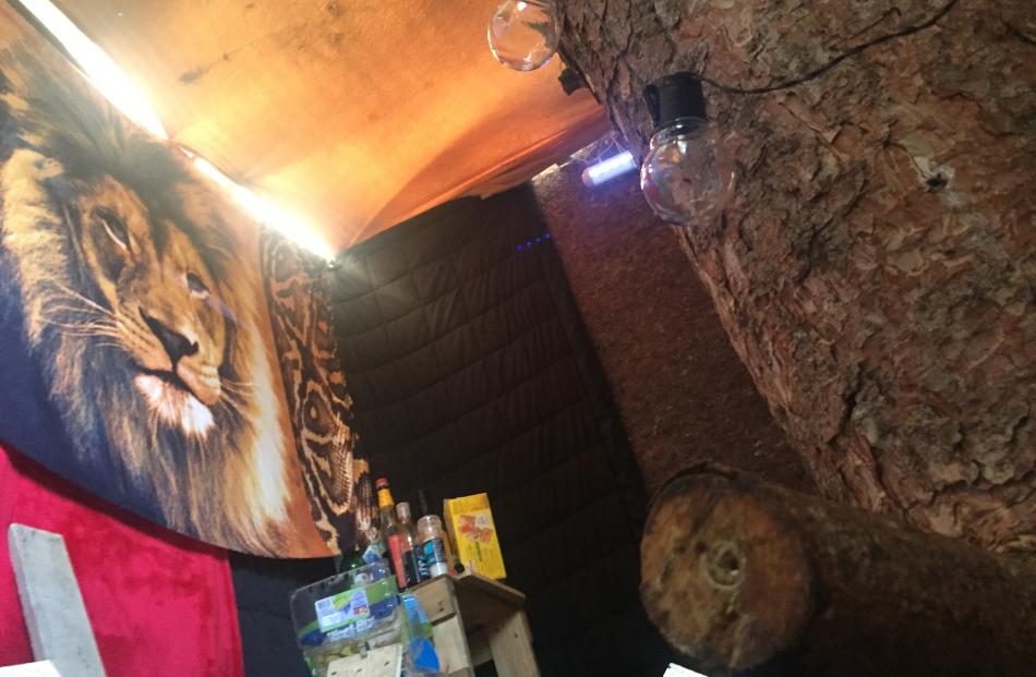 Some interior decor of the hut