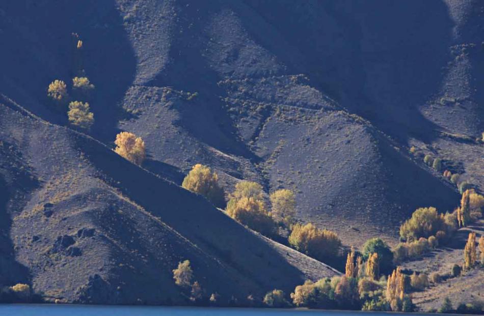 Black Forest Rd, Lake Benmore, April 25. PHOTO: Karan Lawrence, Oamaru.