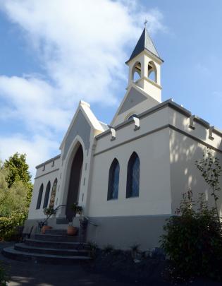 The belfry houses a bell from a Greek Orthodox church in Seatoun that the owners found listed on...