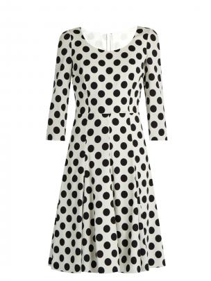 Dolce & Gabbana polka dot print dress $2215